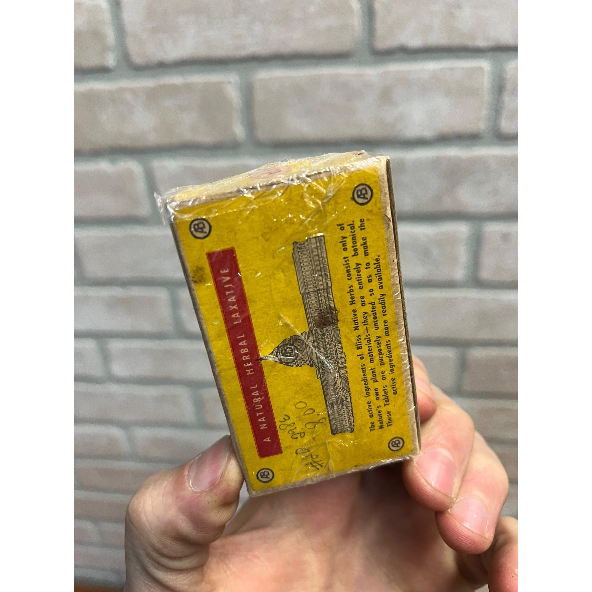 Antique Bliss Native Herbs Blood Laxative and Stomathic Remedy (New Old Stock)