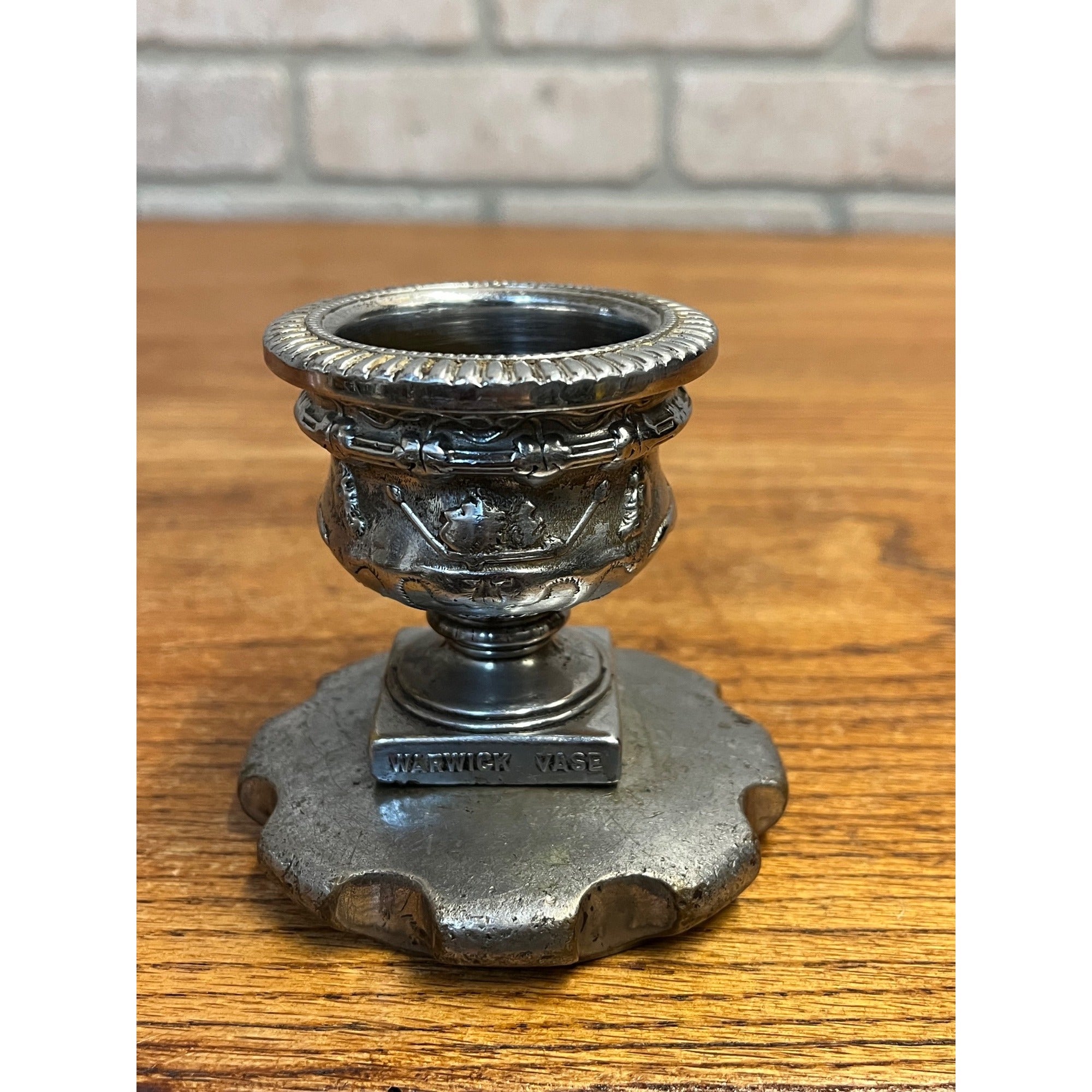 RARE Vintage 1920s Warwick Vase Auto Mascot Radiator Hood Ornament Emblem