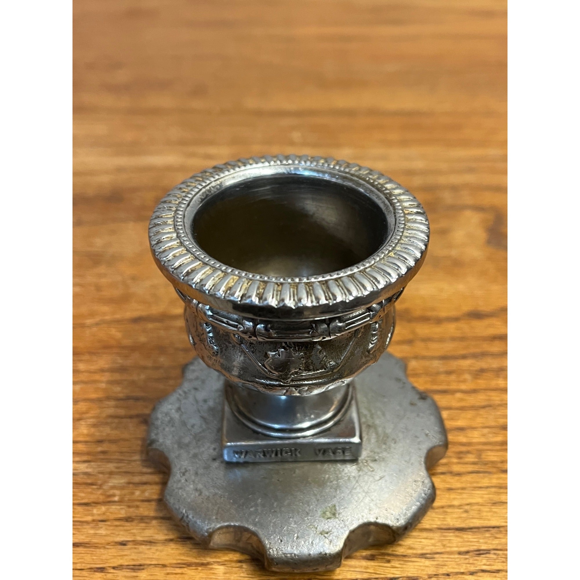 RARE Vintage 1920s Warwick Vase Auto Mascot Radiator Hood Ornament Emblem
