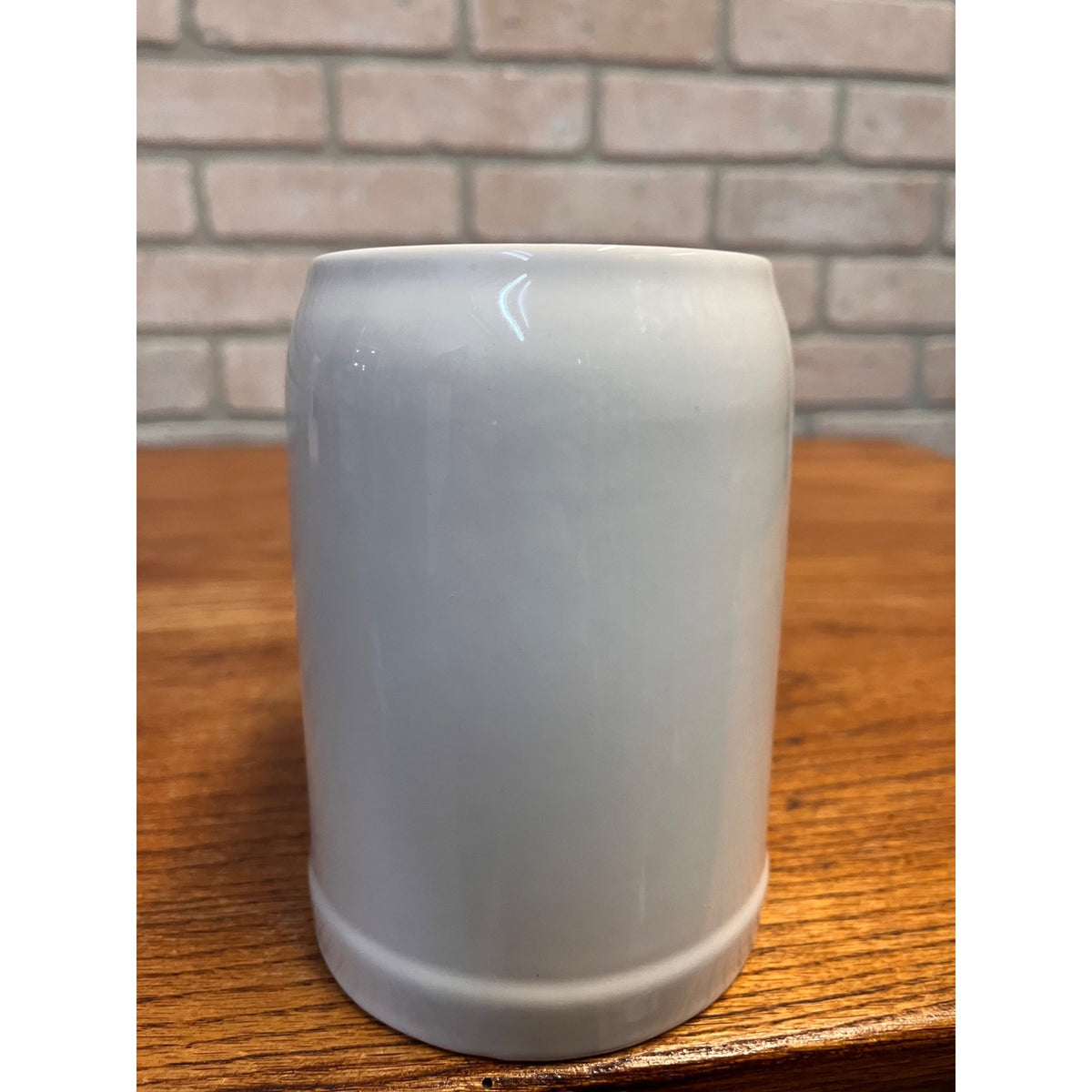 Vintage Leinenkugel's Beer Ceramic Stein With Indian Maiden Logo Chippewa Falls, WI Domex Breweriana Germany