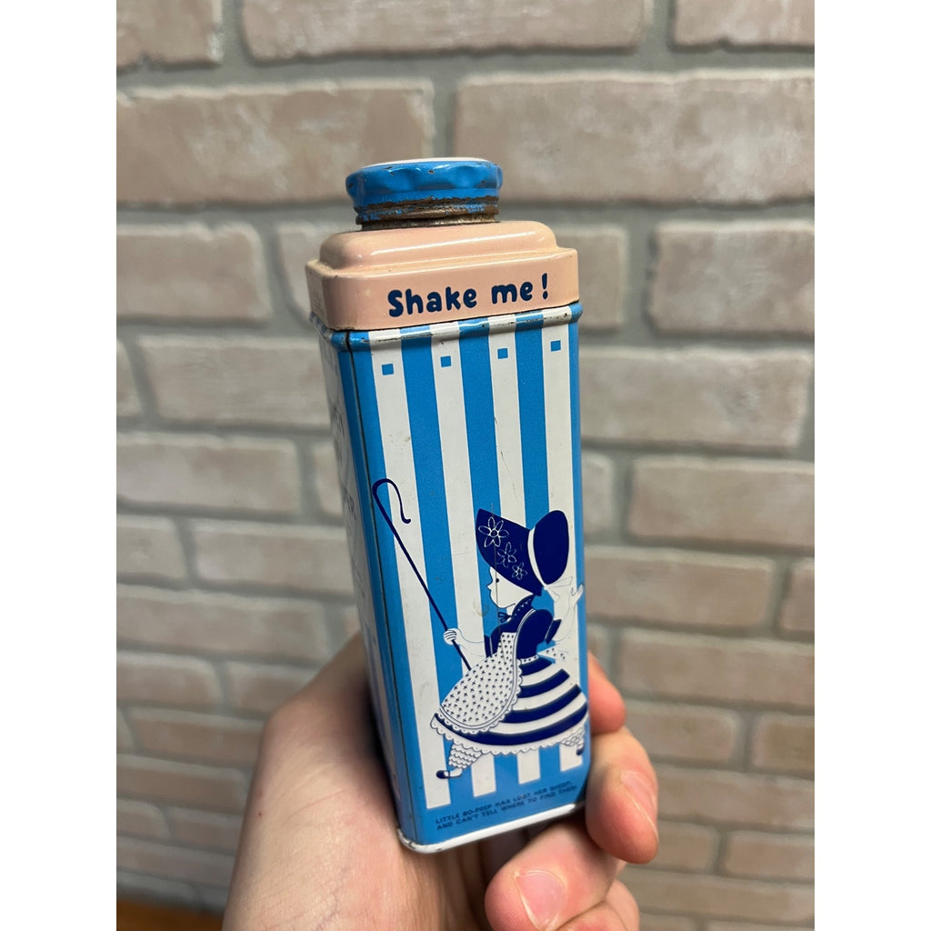 Vintage Mennen Baby Powder Tin That Rattles 4oz Advertising