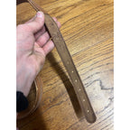 Antique Vintage Hernia Belt Medical Device Oddity Leather Ohio Truss Co. 1900s