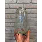 Vintage 1900’s Schram Automatic Sealer Clear Quart Fruit Canning Jar