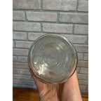 Vintage 1900’s Schram Automatic Sealer Clear Quart Fruit Canning Jar
