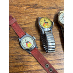 Vintage 1950s Snow White & Minnie Mouse Wristwatches Parts/Repair Lot 3 Watches