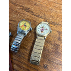 Vintage 1950s Snow White & Minnie Mouse Wristwatches Parts/Repair Lot 3 Watches
