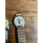Vintage 1950s Snow White & Minnie Mouse Wristwatches Parts/Repair Lot 3 Watches