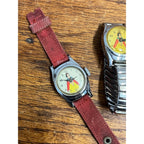 Vintage 1950s Snow White & Minnie Mouse Wristwatches Parts/Repair Lot 3 Watches
