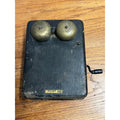 Vintage Kellogg Black Wood Wall Telephone Phone Ringer Bell Box
