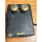 Vintage Kellogg Black Wood Wall Telephone Phone Ringer Bell Box