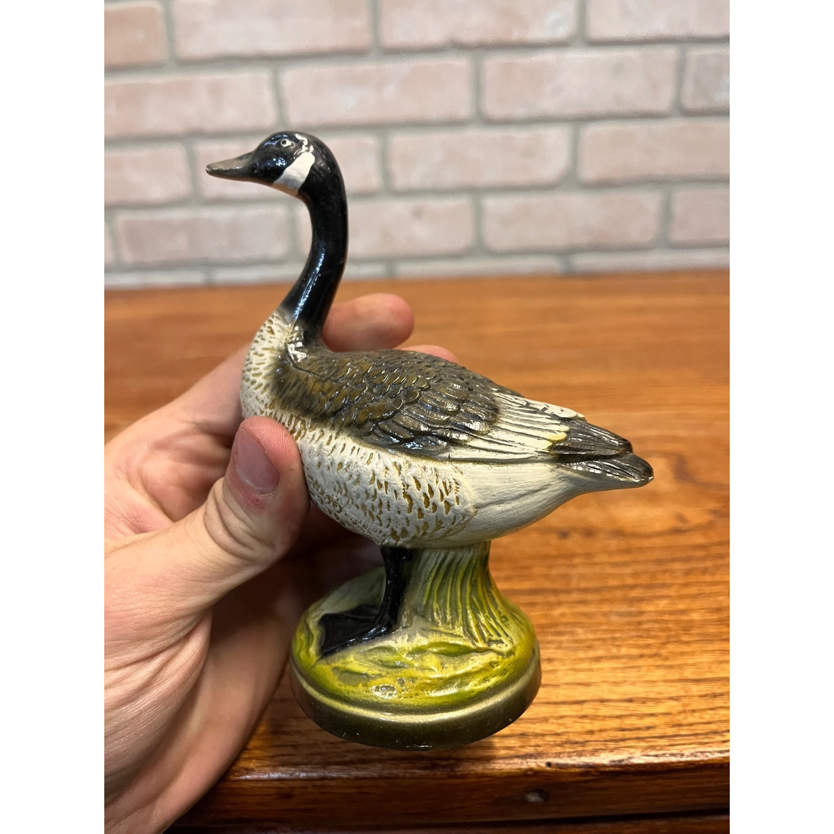 Vintage Canadian Goose Cast Metal Bottle Opener Scott Prod. Newark NJ Water Fowl
