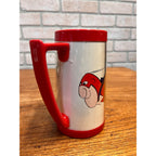 Vintage Budweiser Bud Man Insulated Beer Mug By Thermo-Serv