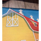 1920s Advertising Calendar Poster Fuller Goodman Farm Barn Dairy Scene