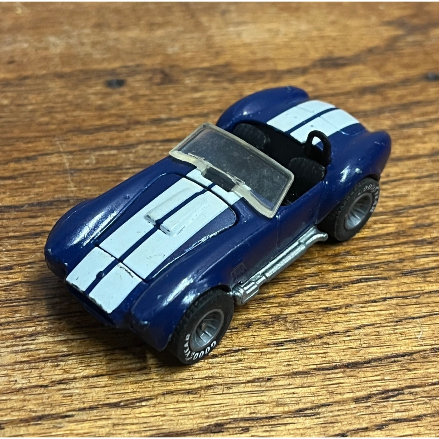 1982 Hot Wheels Classic Cobra Real Riders Blue Hong Kong Gray Hubs