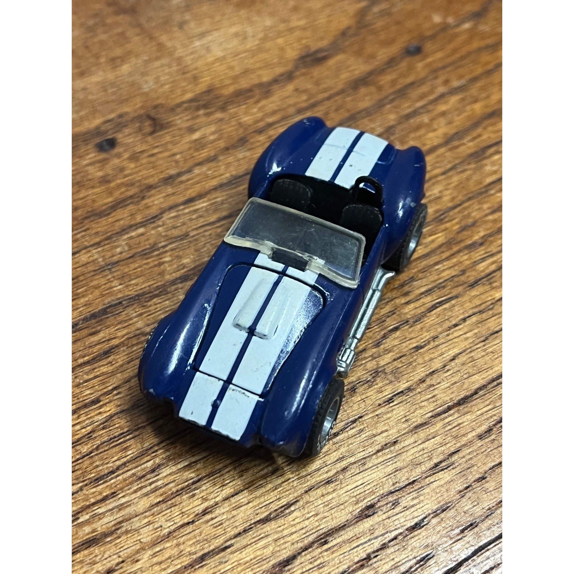 1982 Hot Wheels Classic Cobra Real Riders Blue Hong Kong Gray Hubs