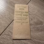 Vintage Surf Hotel Lake Geneva Wisconsin Advertising Matchbook