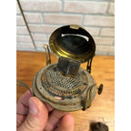 Vintage Lot (2) Kerosene Oil Lamp Burners Queen Anne No. 2 & P&A Burner