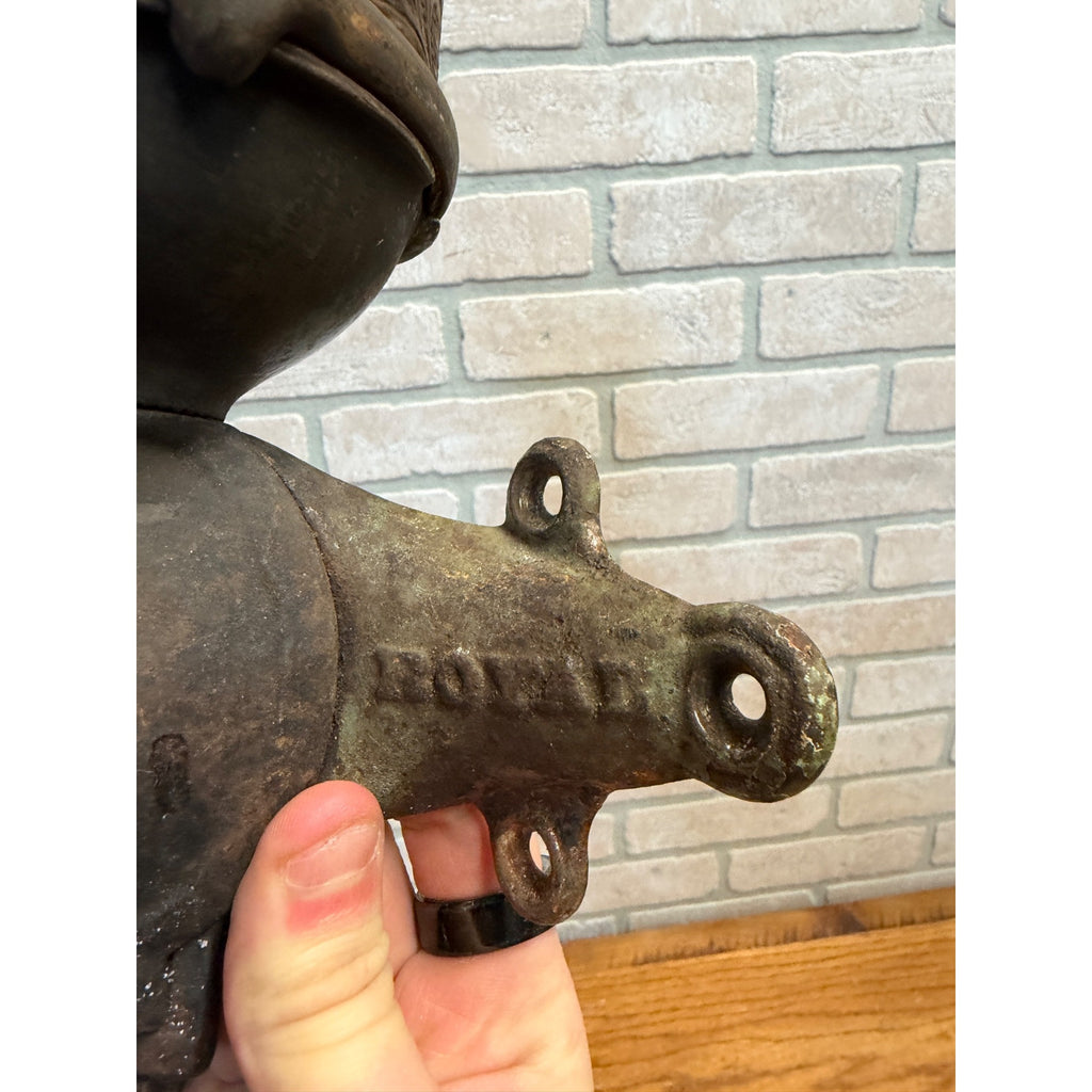 Royal Wall-Mount Coffee Grinder 1890s Primitive Kitchen Decor
