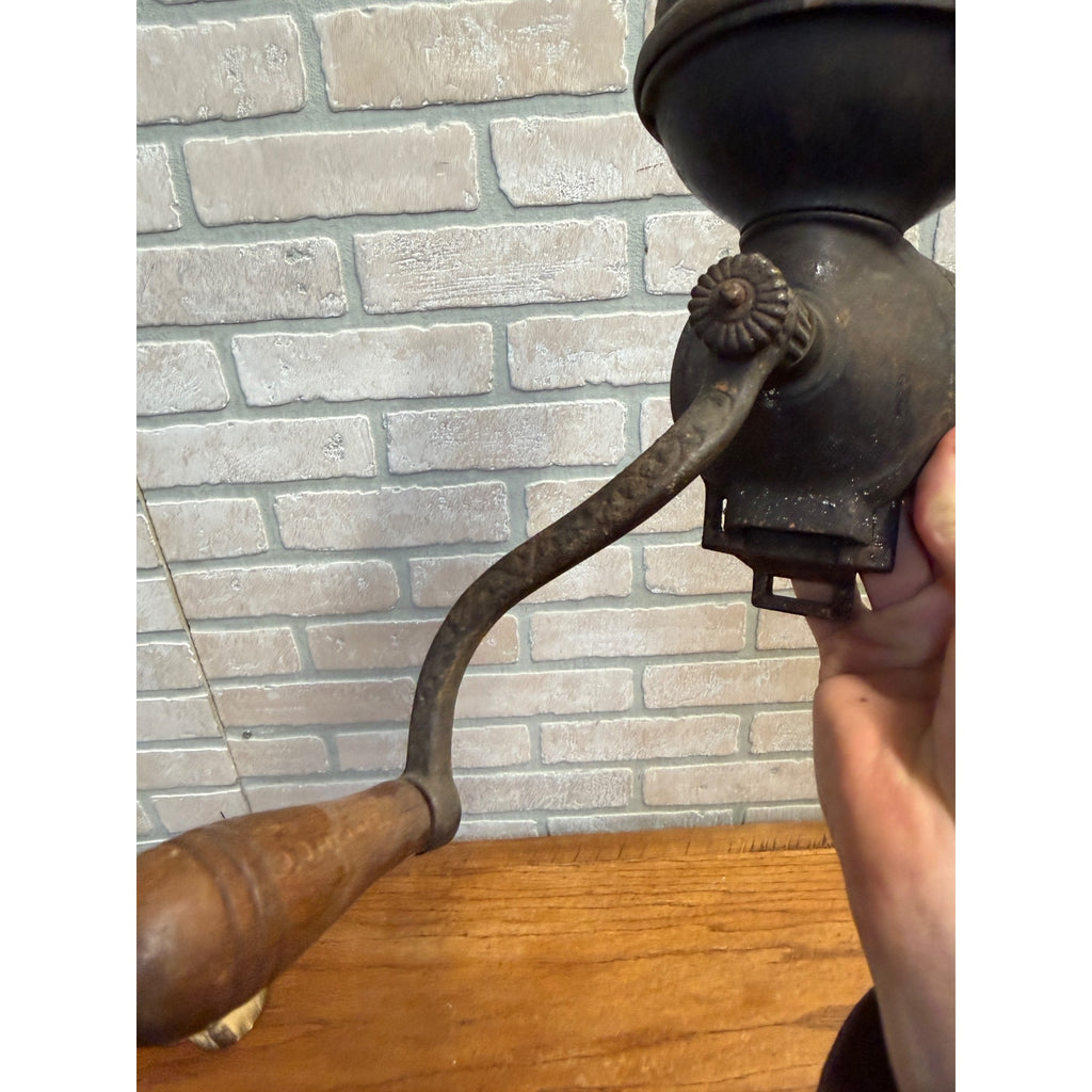 Royal Wall-Mount Coffee Grinder 1890s Primitive Kitchen Decor