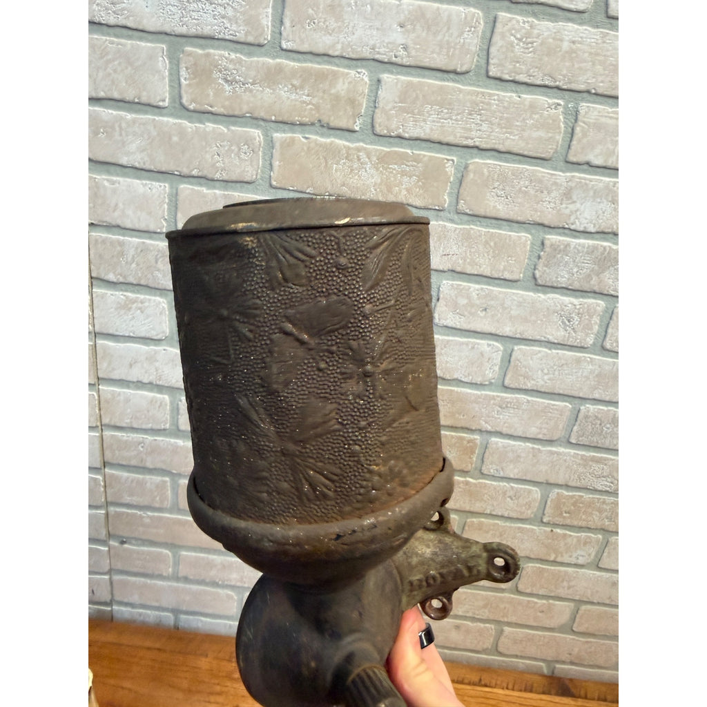 Royal Wall-Mount Coffee Grinder 1890s Primitive Kitchen Decor