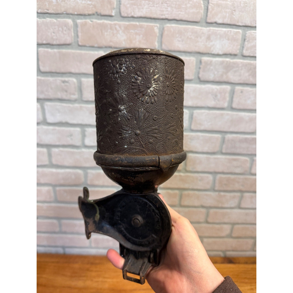 Royal Wall-Mount Coffee Grinder 1890s Primitive Kitchen Decor