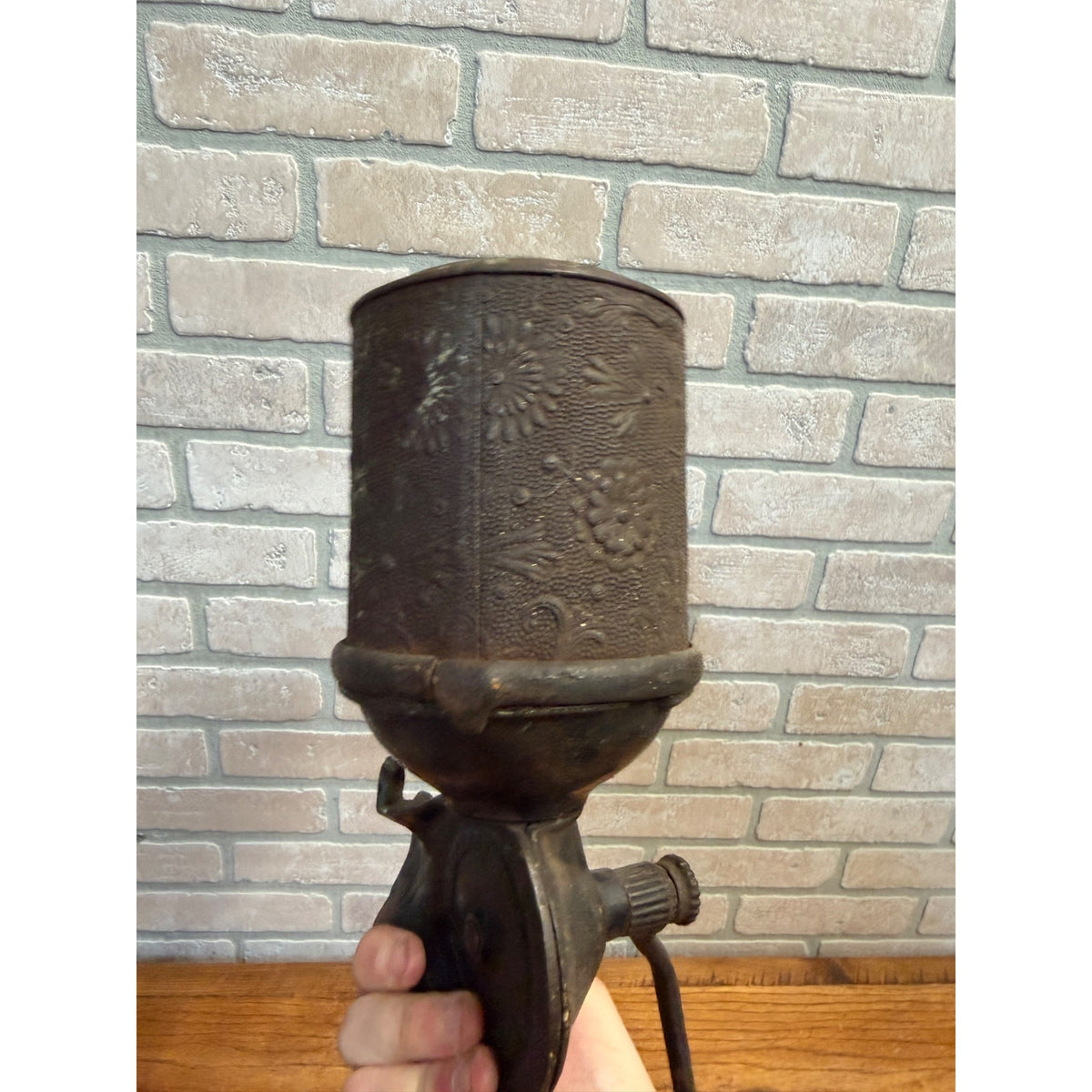 Royal Wall-Mount Coffee Grinder 1890s Primitive Kitchen Decor