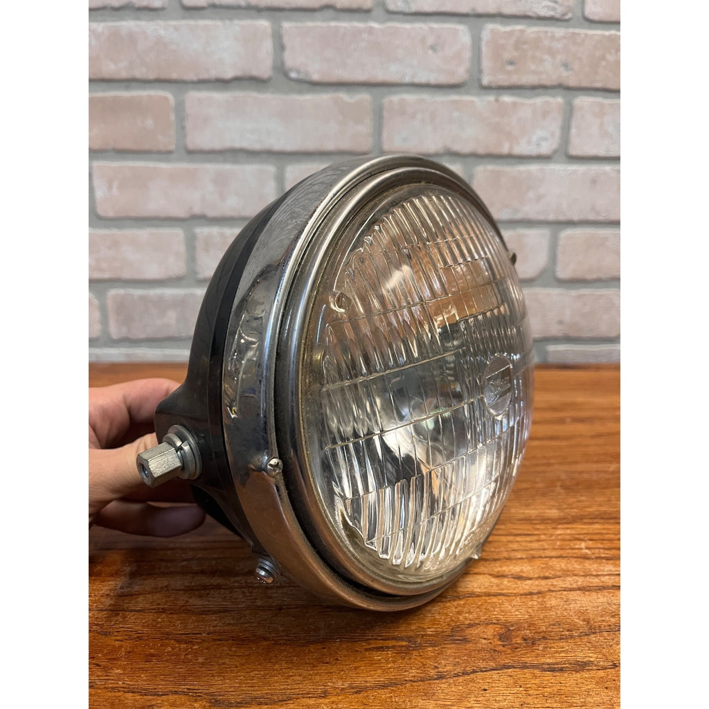 Honda CB650 Headlight Bucket HM-43M w/ Stanley Beam Glass Lens OEM