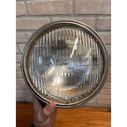 Honda CB650 Headlight Bucket HM-43M w/ Stanley Beam Glass Lens OEM