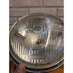 Honda CB650 Headlight Bucket HM-43M w/ Stanley Beam Glass Lens OEM