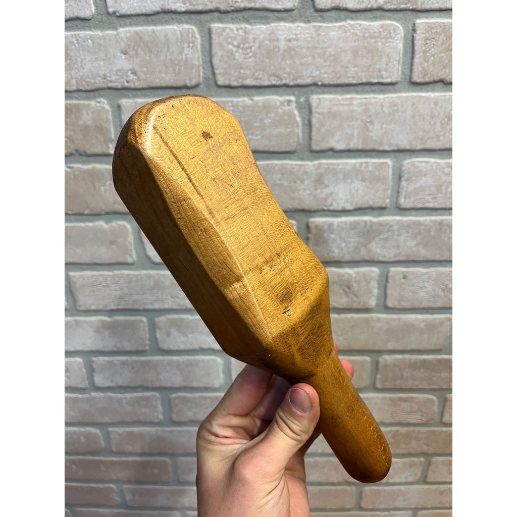 Antique Primitive Wooden Mallet or Masher Kitchen Utensil Tool Farmhouse AAFA