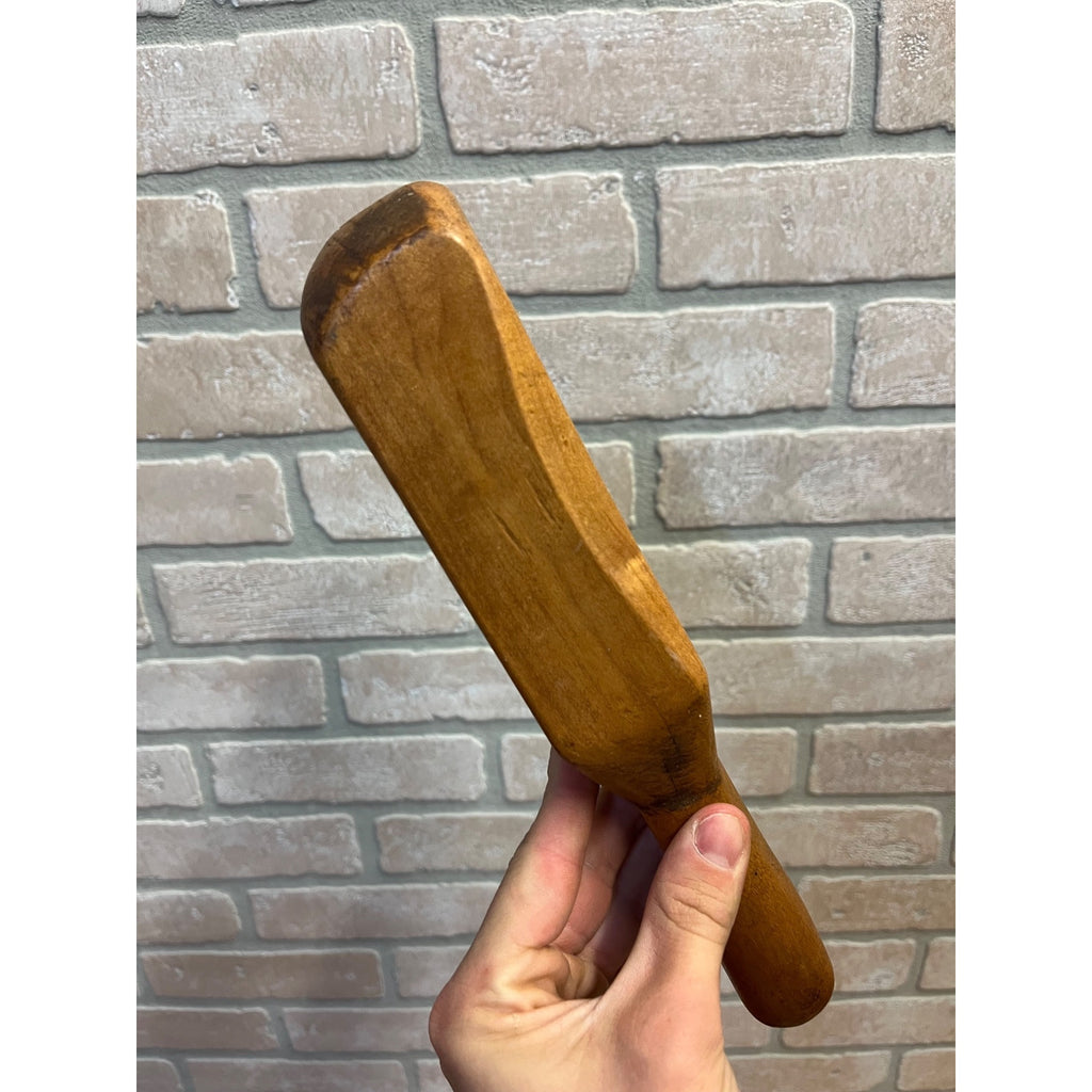 Antique Primitive Wooden Mallet or Masher Kitchen Utensil Tool Farmhouse AAFA