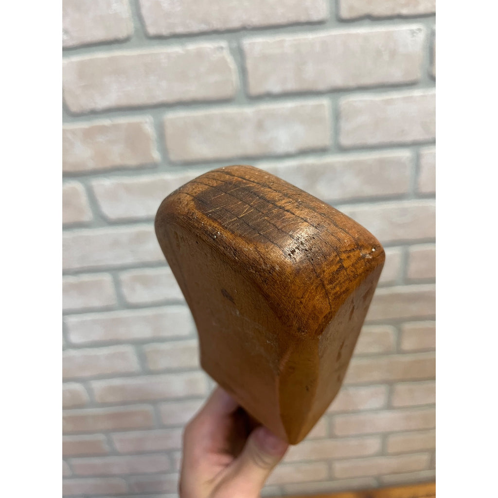 Antique Primitive Wooden Mallet or Masher Kitchen Utensil Tool Farmhouse AAFA