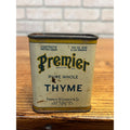 Vintage Premier Spice Tin Thyme Francis H Leggett Co New York Advertising Can
