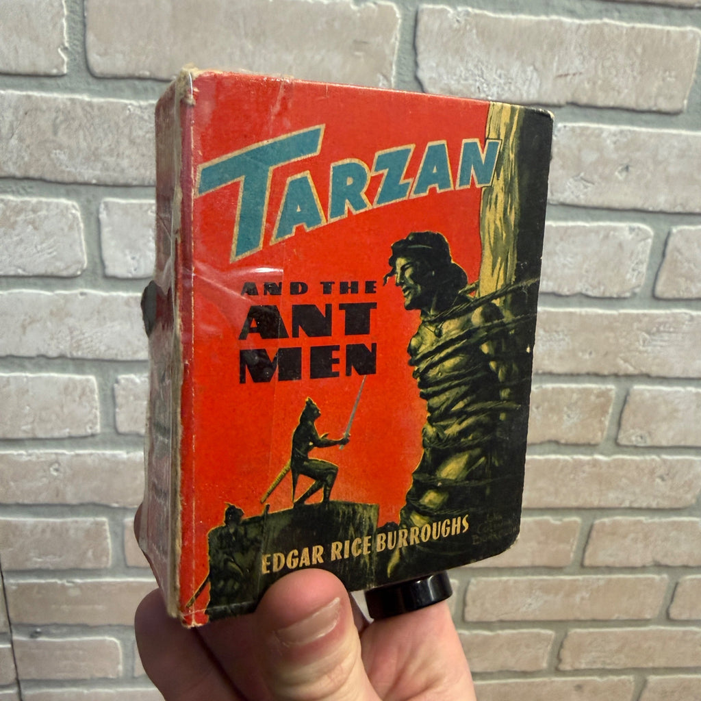 Big Little Book #1444 Tarzan and the Ant Men  -  Okay Condition - Taped Spine