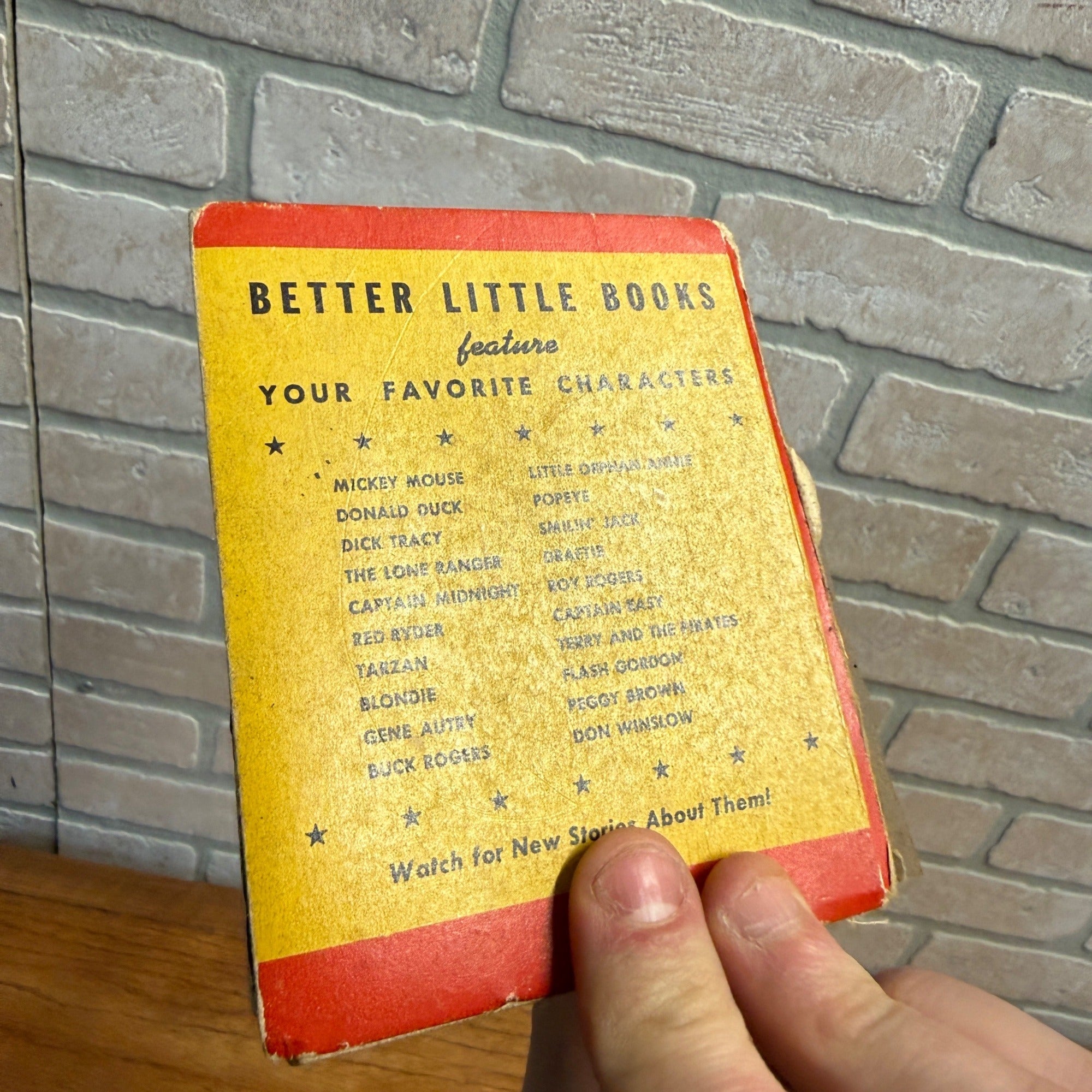 Big Little Book #1444 Tarzan and the Ant Men  -  Okay Condition - Taped Spine