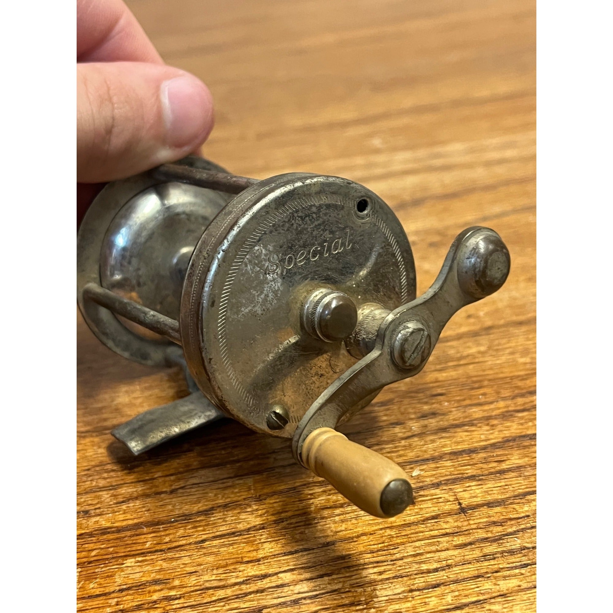 Vintage Penn? Special Senator No. 60 Metal Spincast Fishing Reel Mid-Century
