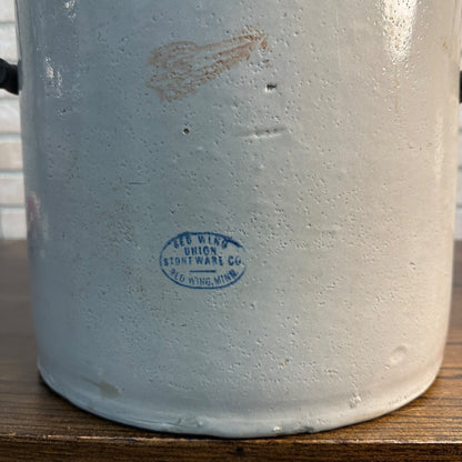 Antique Red Wing 5 Gallon Stoneware Crock (Clean - No Cracks)