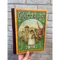 Antique Victorian Litho "Chatterbox" Children's Stories Hardcover Book 1896 Boston Estes & Lauriat