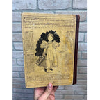 Antique Victorian Litho "Chatterbox" Children's Stories Hardcover Book 1896 Boston Estes & Lauriat