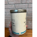 Vintage Merck Boric Acid Pharmacy Apothecary Can 1lb Crystals w/ Contents
