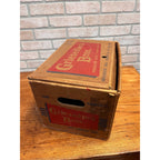 Vintage 1950 Griesedieck Bros. Beer Bottle Box Case Shipping Crate St Louis Mo