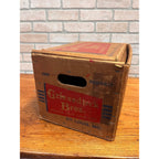 Vintage 1950 Griesedieck Bros. Beer Bottle Box Case Shipping Crate St Louis Mo