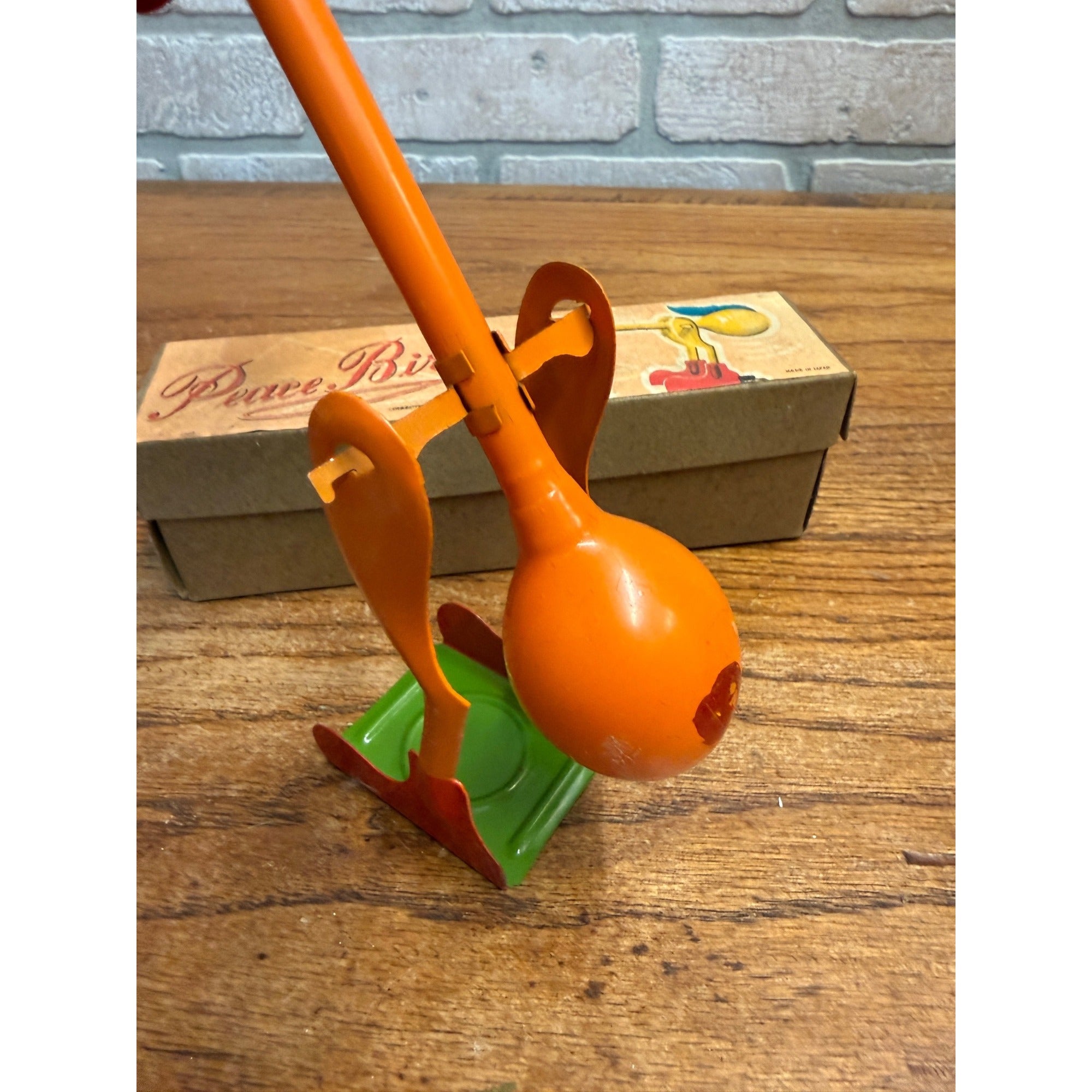 Vintage 1940's Japanese TOY-Original Box Instructions Peace Bird Original As-Is