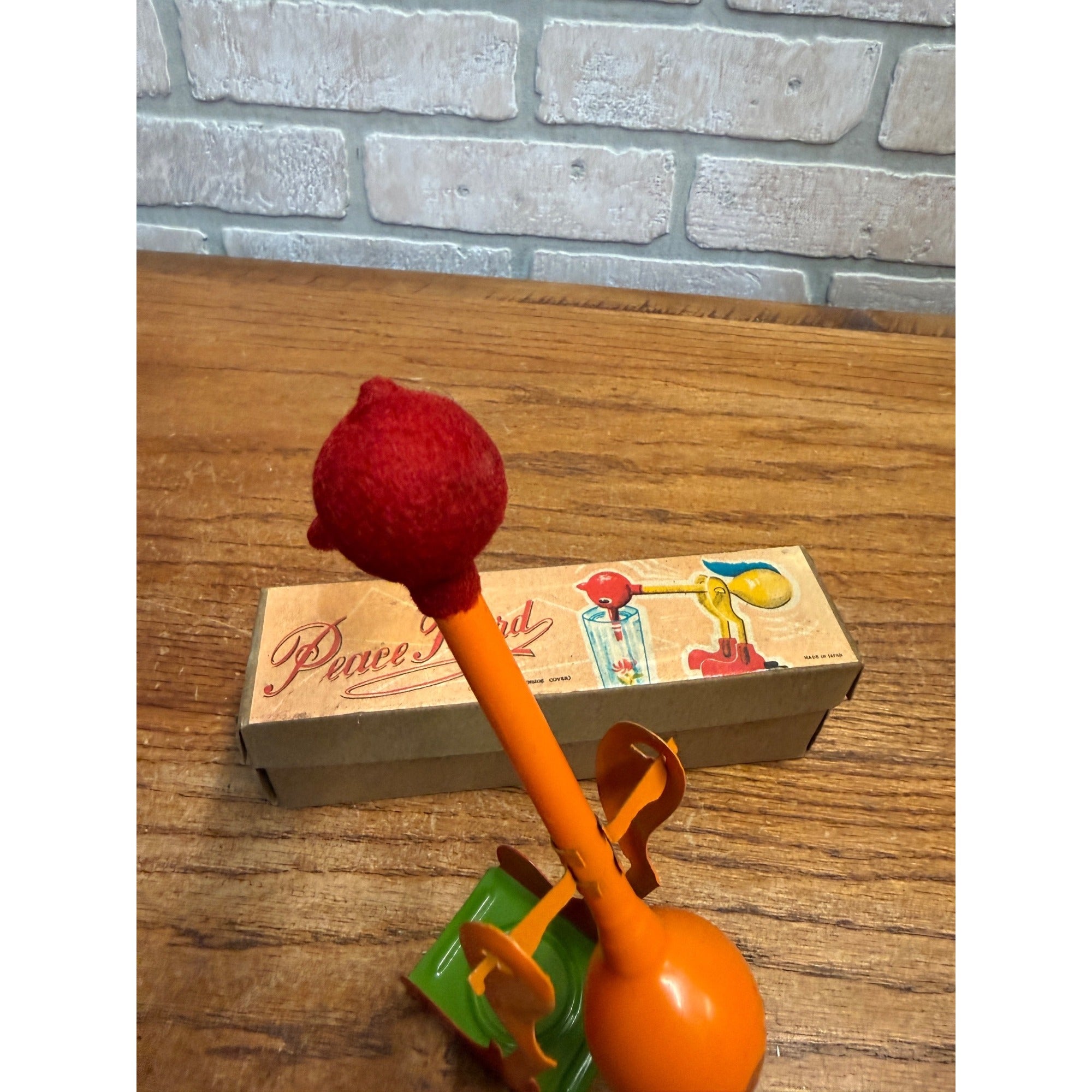 Vintage 1940's Japanese TOY-Original Box Instructions Peace Bird Original As-Is
