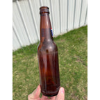 Vintage Breunigs Lager Rice Lake Brewing Co. Beer Bottle Wisconsin Wis WI 12oz