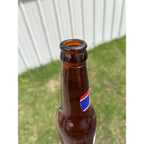 Vintage Breunigs Lager Rice Lake Brewing Co. Beer Bottle Wisconsin Wis WI 12oz