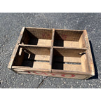 Rare Vintage KAYO Milk Soda Wooden Crate Advertising 6-Pack Bottle Carrier
