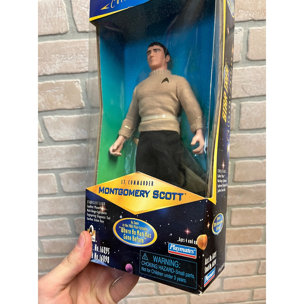 Playmates Star Trek Collector Edition Lt. Commander Montgomery Scott Vintage New