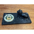 2000 Concours D'elegance Meadow Brook Hall Lion Marble Car Award Trophy