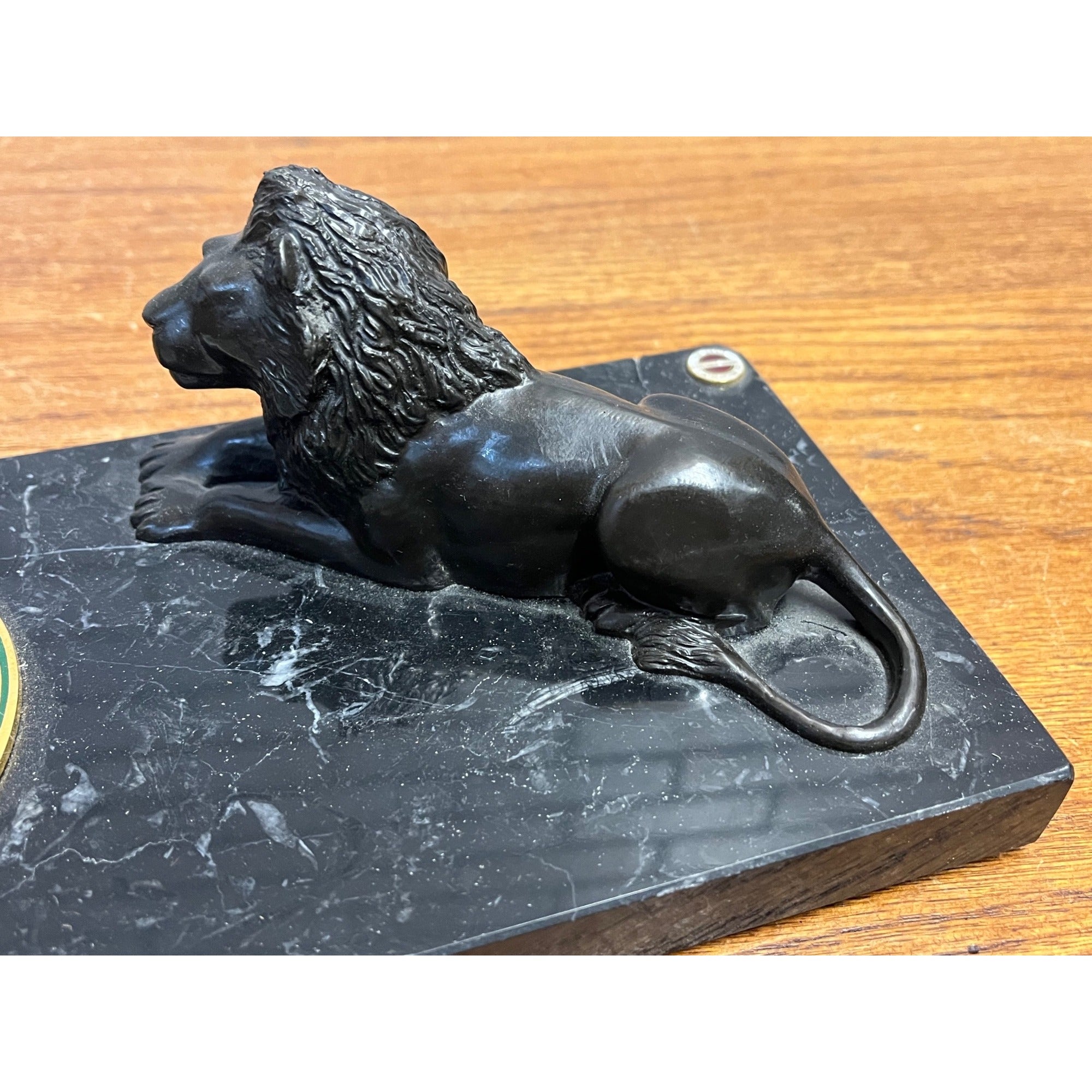 2000 Concours D'elegance Meadow Brook Hall Lion Marble Car Award Trophy